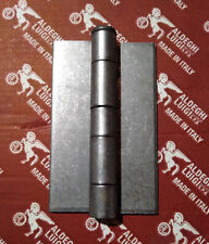 10x Cerniera cerniere per serramenti in ferro ali piane senza fori ALDEGHI 1227