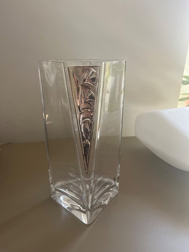 Vaso cristallo argento 925 - vaso,