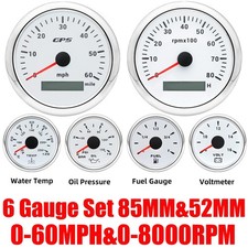 Set 6 Calibri 85mm Bianco GPS