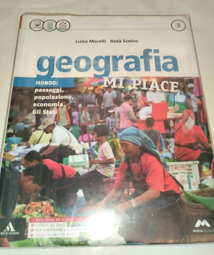 Libro scuola geografia - geografia, mi