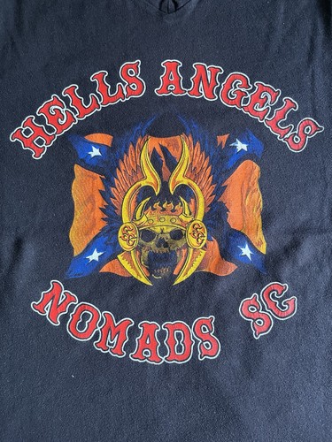 Hells angels teeshirt nomads - angels,