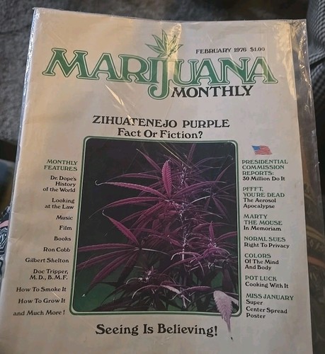 Marijuana monthly magazine - marijuana,
