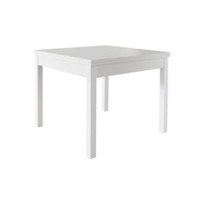 KIT TAVOLO LIBRO 90/180X90XH79CM BIANCO FRASSINO