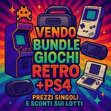 Vendo lottone giochi retro gba gbc nds psp ps4 leggere Descrizione