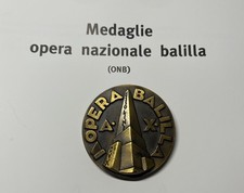 VENTENNIO REGIA ZECCA MEDAGLIA OPERA BALILLA ANNO X  50 mmw
