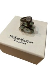 Anello grosso in argento Yves