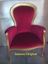 POLTRONA  LACCATA COLORE ORO