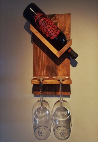 Porta vino parete - porta,