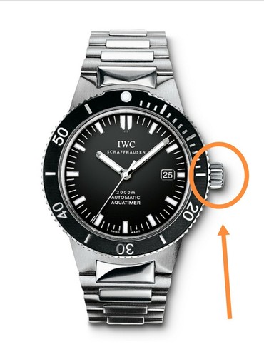 Corona iwc aquatimer 3536 - corona,