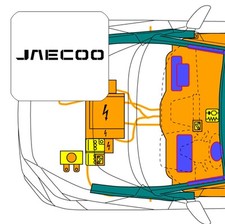 Scheda di salvataggio digitale tramite codice QR, compatibile con Jaecoo 7 PHEV SUV (>2024)