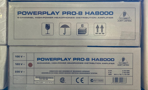 Behringer ha8000 powerplay - ha8000,