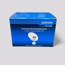 NORTON RICAMBIO FILTRO ANTIPARTICOLATO SEMI-MASCHERA A DOPPIA CARTUCCIA CF. 12PZ