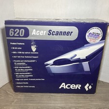 Scanner piatto Acer 620 vintage NUOVO SIGILLATO ALL'INTERNO