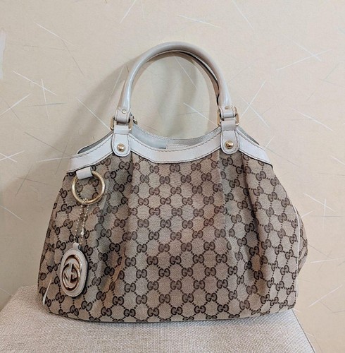 Borsa tracolla gucci tela - borsa, gg