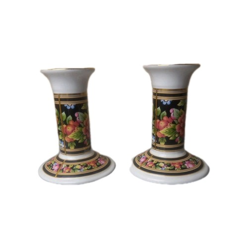 Vintage candle stick pair - vintage,
