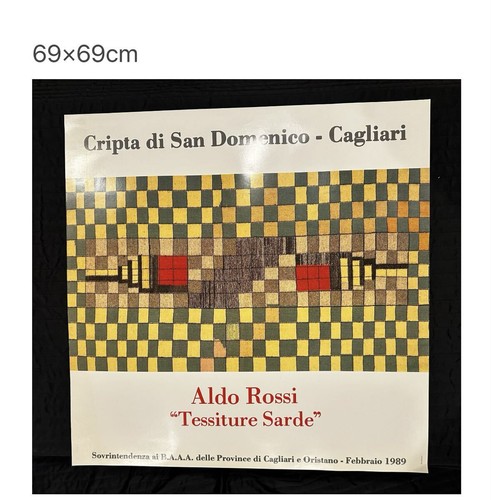 Raro poster aldo rossi - raro,