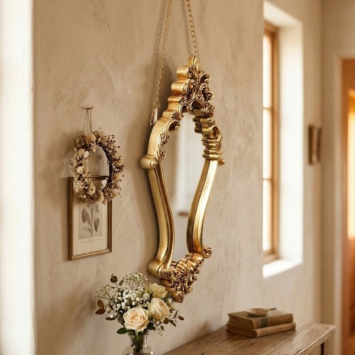 Specchio barocco parete con - specchio,