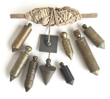 Lotto di otto pesi filo a