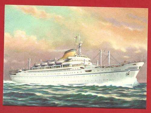 Cartolina italia m s - nv,