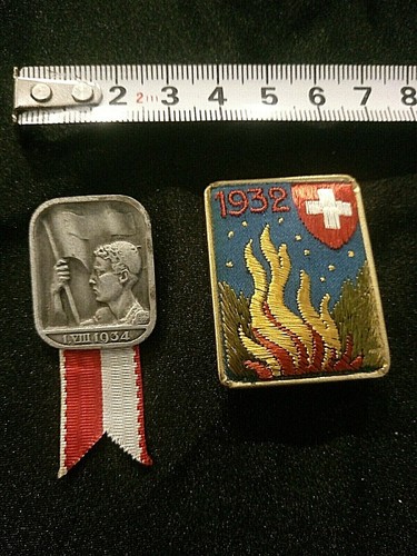 Coppia distintivi svizzeri - coppia,