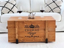 Cassa Tavolino In Legno