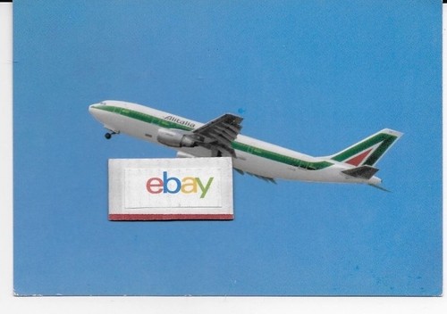 Cartolina alitalia airbus - cartolina,