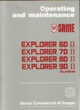 Manuale Operatori Turbo Stesso Trattore Explorer 60 70 80 90 II