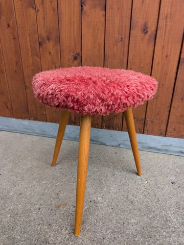 Midcentury pouf seduta vintage - midcentury,