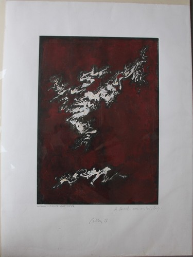Luigi boille gravure etching - -,