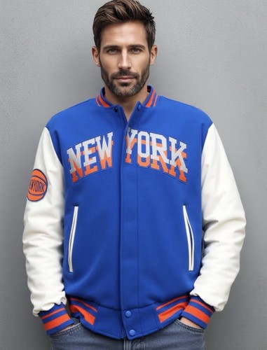 Nuova giacca lana - basket, blu