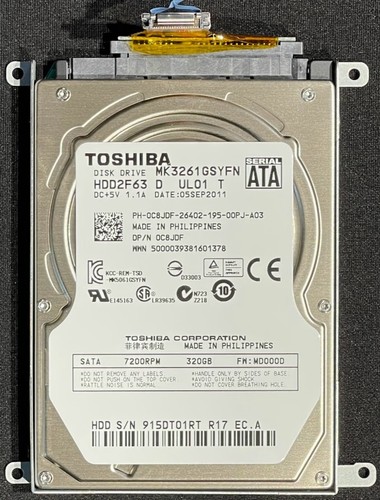 Toshiba 320 7200 - 320, sata