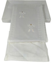 Copertina scialle neonato in