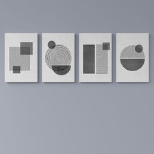 Quadri Astratti Trendy su Tela