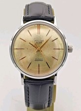 Orologio Vintage Poljot De Luxe 23 Gioielli Uomo Sovietico URSS Meccanico 35mm Regalo 