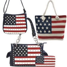 Set 4 pezzi borsa bandiera