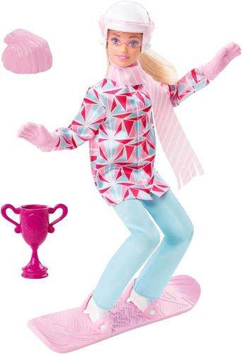 Barbie bambola snowboarder - barbie,