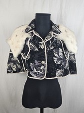 Giacca bolero jacquard seta