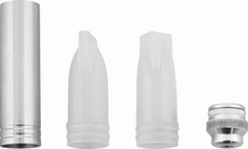 Isi set 3 decoratori + adattatore per sifoni da panna o gourmet