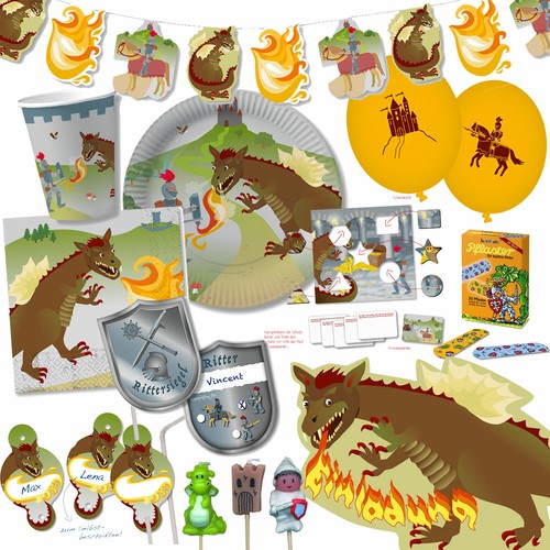 Cavaliere drago piatti - cavaliere, +