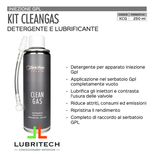 Sintoflon kit cleangas - kit,