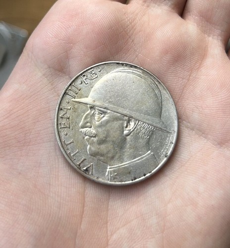 Lire 1928 elmetto - 20,