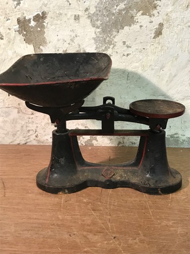 Antique cast iron - iron, scales