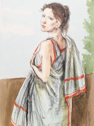 Alberto sughi rara litografia - sughi:,