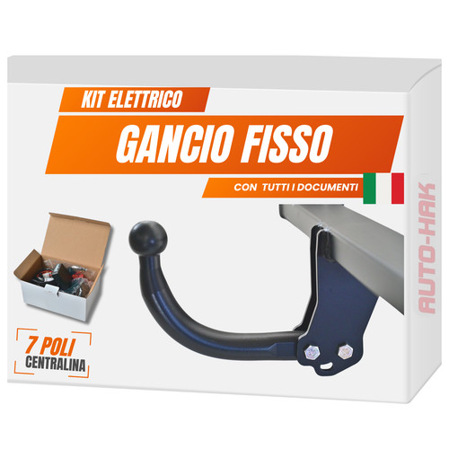 Gancio traino fisso per bmw - di,
