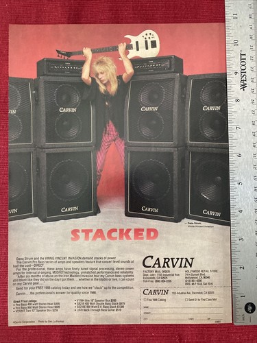 Pubblicità stampa dana strum - stampa,