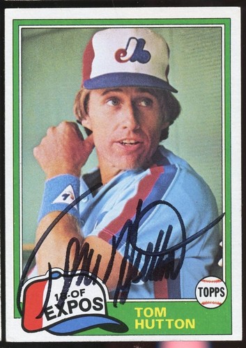 Tom hutton 374 - tom, autografo