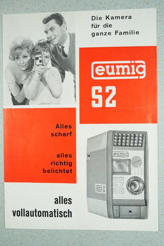 Eumig prospekt filmkamera - s2,,