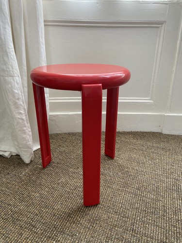 Sgabello vintage metalplastica - sgabello,