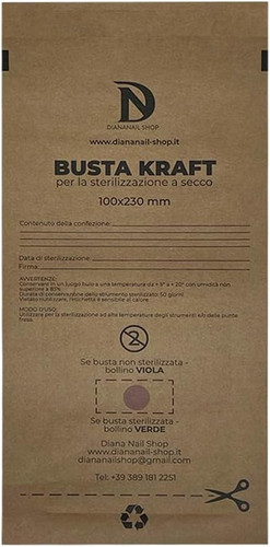 100 sacchetti per - 100,
