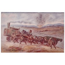 Ww1 moving inch gun - a,